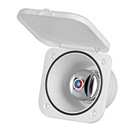 Lalizas Case w/ Mixer Tap, w/Lid, 95x95mm, White