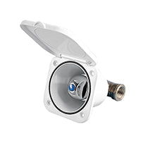 Lalizas Case w/ Cold Water Tap, w/Lid, 95x95xmm, White