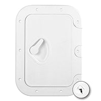 CLASSIC Hatch w/Lock, White, 275x375mm