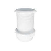 Lalizas Thru-Hull Stand. Flange, Threaded 1'', L.87mm, White