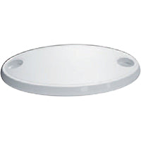 Lalizas Table Top Oval w/2 Glassholders, 450x760mm, ASA White
