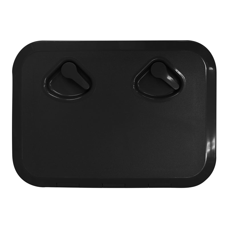 TOP LINE Hatch, Black, 353x606mm, ISO12216