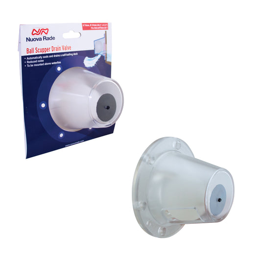 Lalizas Ball Scupper Drain Valve 114mm
