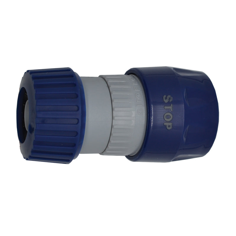 Lalizas Female quick connector with hose grip Ø20 (1/2”) and “stop” valve