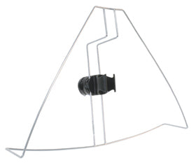 Lalizas Stainless Steel Horseshoe Bracket with base for lifebuoy light