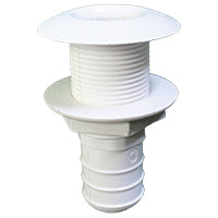 Lalizas Thru-Hull Easy Mount 3/4'', for Hose Ø20mm, White