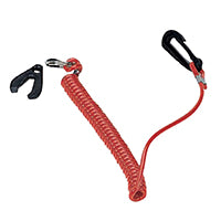 Lalizas Set KILL Switch Key w/Coil Lanyard for Yamaha Eng. (28141)