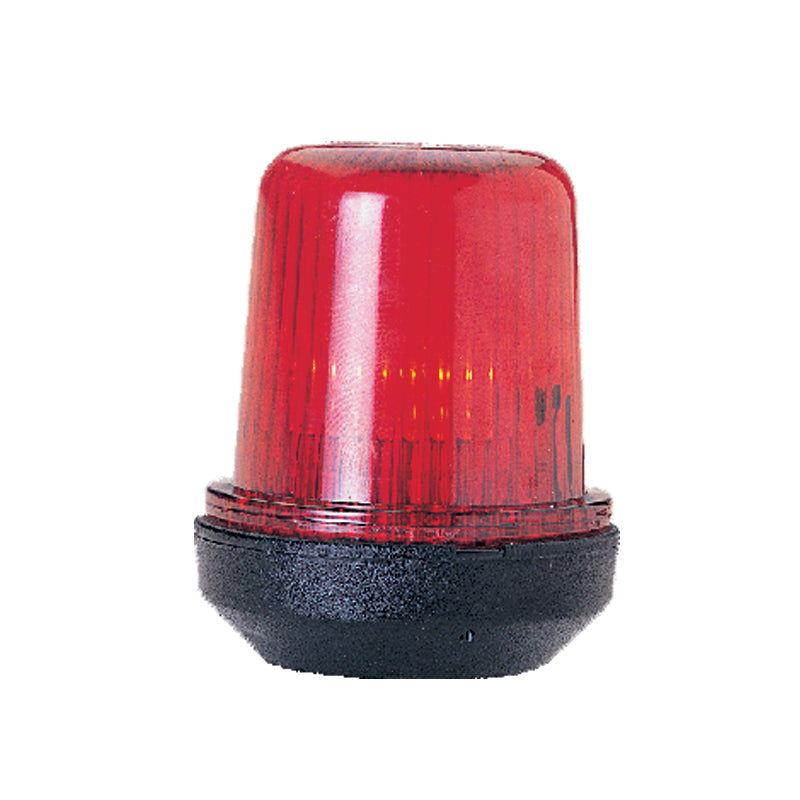 CLASSIC 12 All-round Light, Red 360°, with black housing (30113)