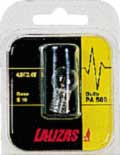 Lalizas Bulb in blister 4.8V/3,6w/0.75?, E10, C2R, 9 X 28 mm