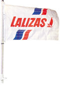 Lalizas Plug in pole for flag 100cm, white