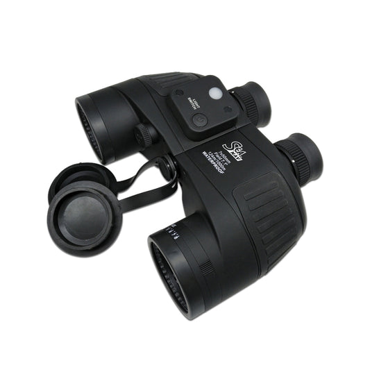 SEA NAV Binoculars, Individual Focus, 7x50, w/ Compass, Waterproof, Floating