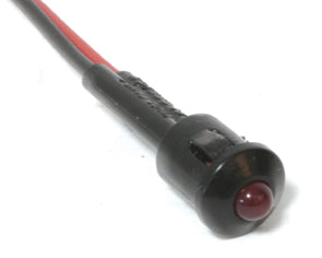 Lalizas LED Bulb, red, multiuse 12/24V DC