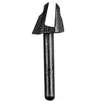 Lalizas Clevis Fork for Bimini Tops Socket 43108, Black