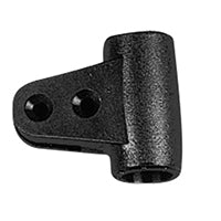 (MOQ OF 10) Lalizas Mount.Fittings, Bim.Tops Frame, Ø22mm, Clamp-on,White (43099)