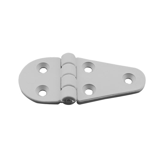 Lalizas Hinge Polyamide, Semi-Oval, 90x40x4.5mm, White