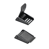 Lalizas Buckle for 25mm Webbing, w/ Notches, Plastic, Black