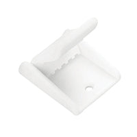 Lalizas Buckle for 25mm Webbing, Plain, Plastic, White