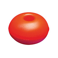 (MOQ OF 20) Lalizas Surface Float w/Hole, Round, Ø57mm, Orange (43960)