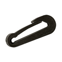 Lalizas Snap Hook Std, L.48mm, f/Ø5mm Cord, Plastic, Black