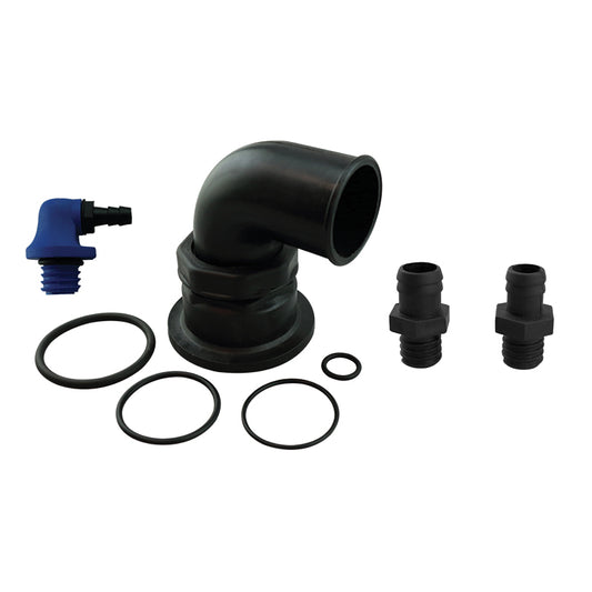 ERCOLE & SOGLIOLA Set Connectors, w/Ø50mm 90° Elbow