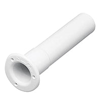 Lalizas Rod Holder, Plastic, Vertical, Ø40mm, H.235mm, White (44489)