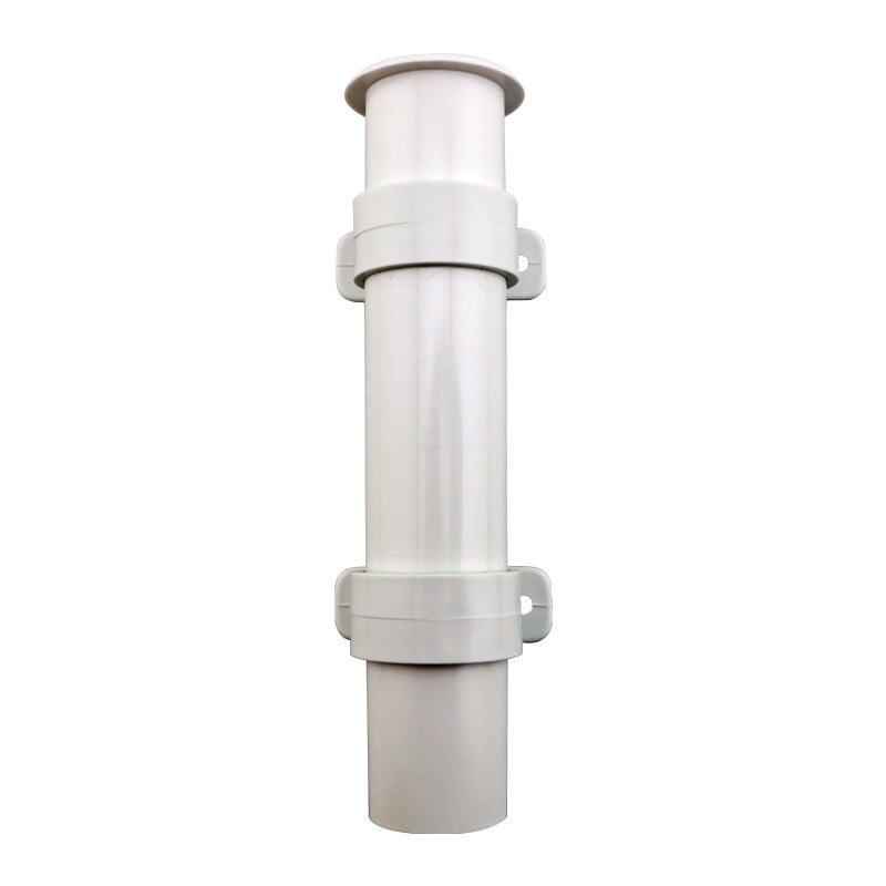 Lalizas Rod Holder, Plastic, SideMount, Ø40mm H.225mm, White