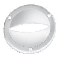 Lalizas Ventilation Clam Shell Cover, Round, Ø87mm, White