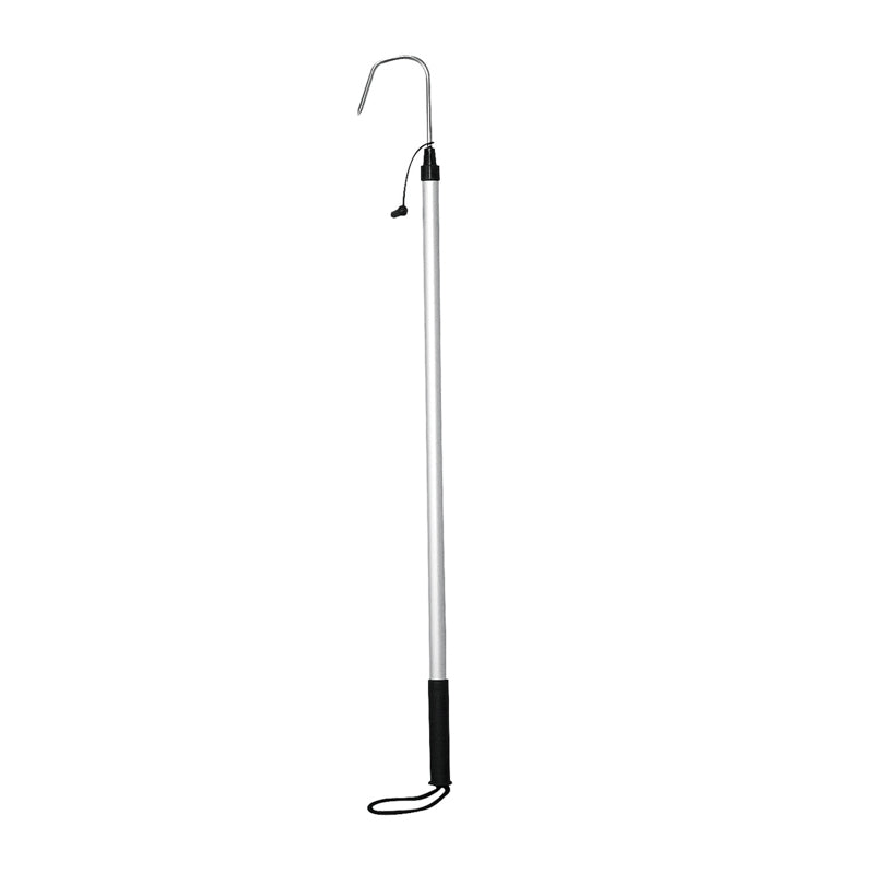 Lalizas Gaff w/ Anod. Alumin. Pole Ø25mm, L.1370mm & Inox Hook Ø8mmxW.100mm