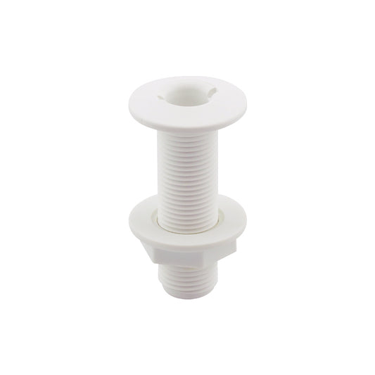 Lalizas Thru-Hull Fitting 1/2'', L.74mm, White