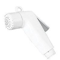 Lalizas Shower Head, ABS, Short, 1/2''  Thread  w/o Hose, White