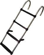 Lalizas Ladder, 4 steps, Inox 316, L1130xW350mm