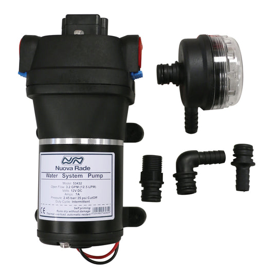 Lalizas Water Pump, 12,5lt/min, 12V