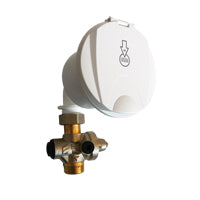 Lalizas Case Fr,Water. Inlet,1,5-5 BAR, Elbow Conn. White