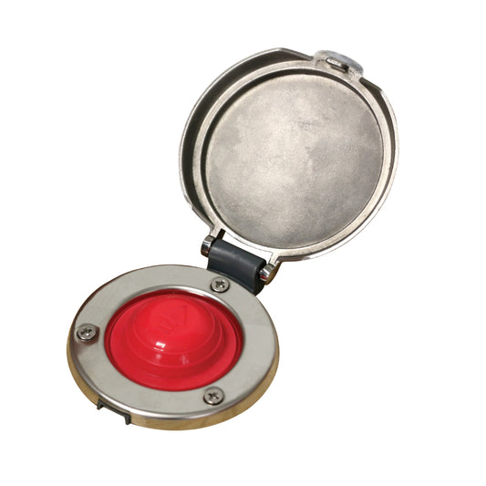 Lofrans Footswitch, Inox, w/red button