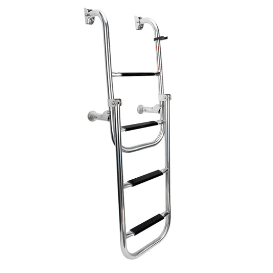 Lalizas Foldable Ladder, 2+2 steps, Inox 316, 90?, L1060xW280mm