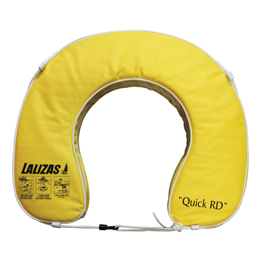 Lalizas Horseshoe Lifebuoy ''Quick RD'', 142N, yellow