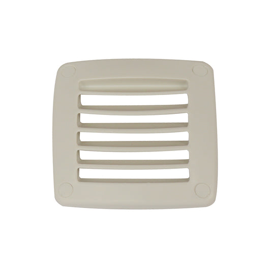 Lalizas EVO Ventilation Shaft Grilles Cover, 92,5x92,5x16mm,, White
