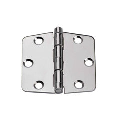 Lalizas Hinge, Right, Inox 316, L64mm, W60mm, Thickness 2mm (70656)