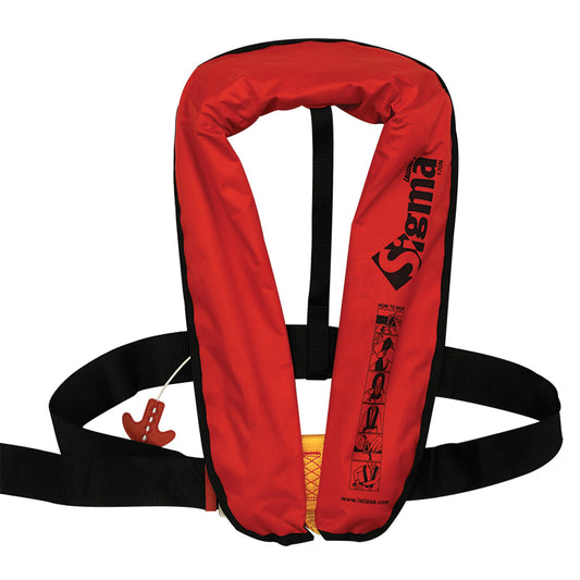 Sigma Infl.Lifejacket, Manual, 170N, ISO, Adult, Red