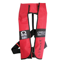 Lalizas Omega Infl.Lifejacket, Auto, 290N, w/Harness, ISO, Adult (71103)