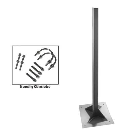 Lalizas Deck Pole Base For Lifebuoy Ring Case