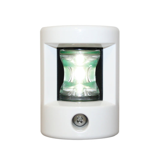 FOS LED 12 Stern Light 135°, Side mounted, with white housing