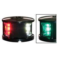 FOS LED 12 Tri-colour Light, with black housing