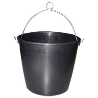 Lalizas Marine bucket,7,5L,rubber,black