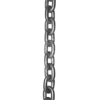 (MOQ OF 50) Lalizas Chain, Hot-Dip Galvanized, DIN5685A, Diam. 7mm, Genovese (72061)