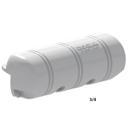 OCEAN Dock Fender, 220x640mm, 3/4,Foam filled, White
