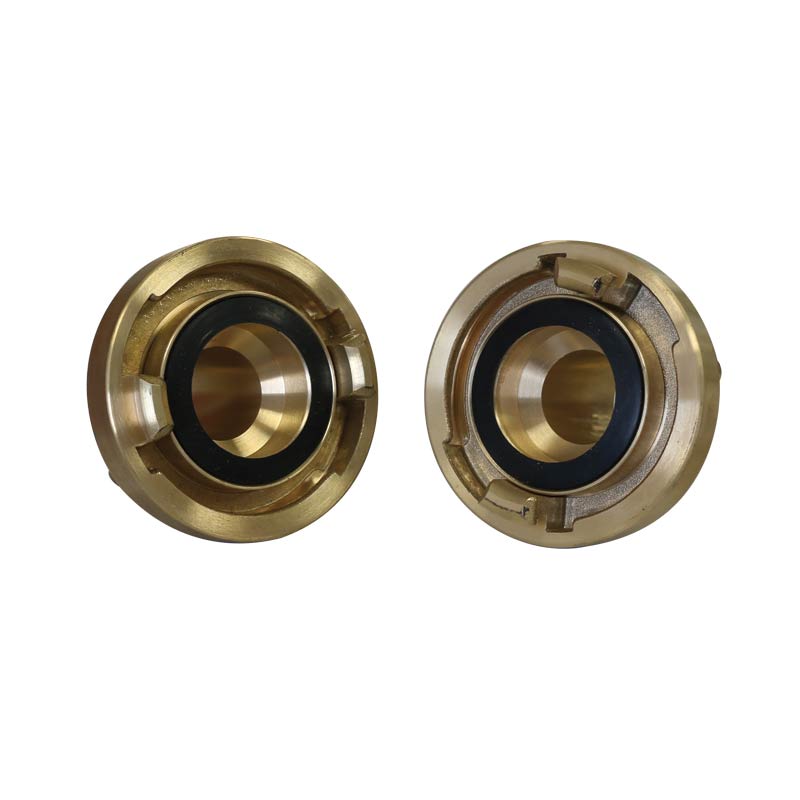 LALIZAS Fire Hose Coupling, Storz 38 Brass (Set) (72518)
