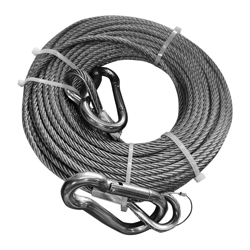 Lalizas Lifeline, fireproof with hook, 5mmx30m,SOLAS/MED (72707)