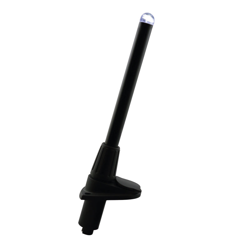 Lalizas MICRO LED Pole Light, Plug in 25cm, White Light, Black