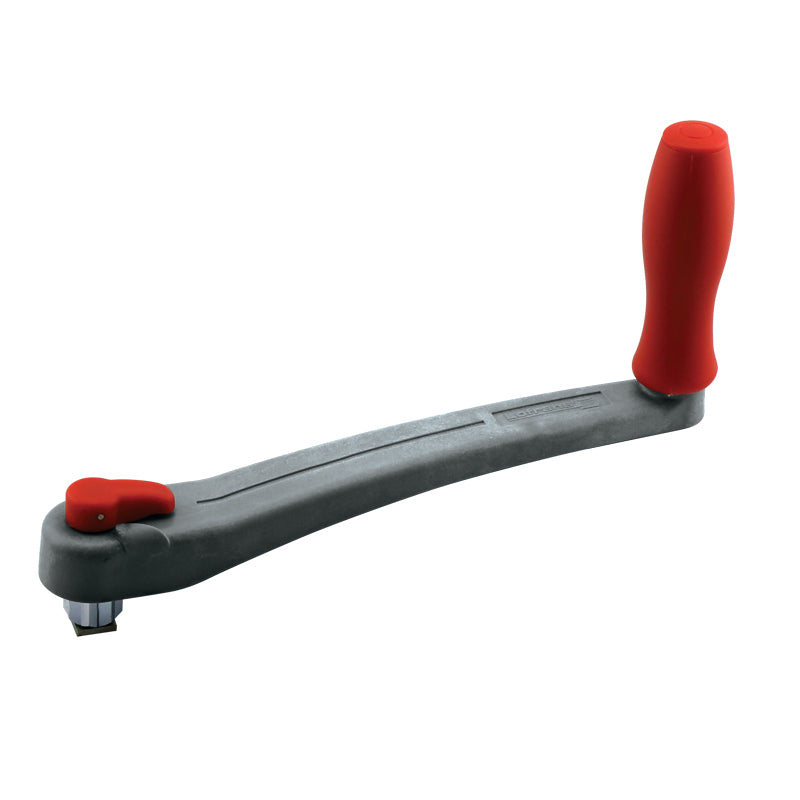 Lofrans Winch Handle, Glass Reinforced PA, with lock, 25cm, Grey